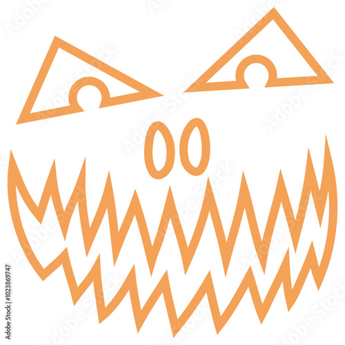 Jack o Lantern Face