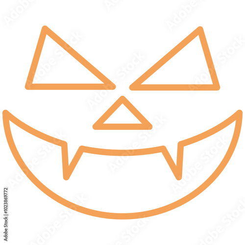 Jack o Lantern Face