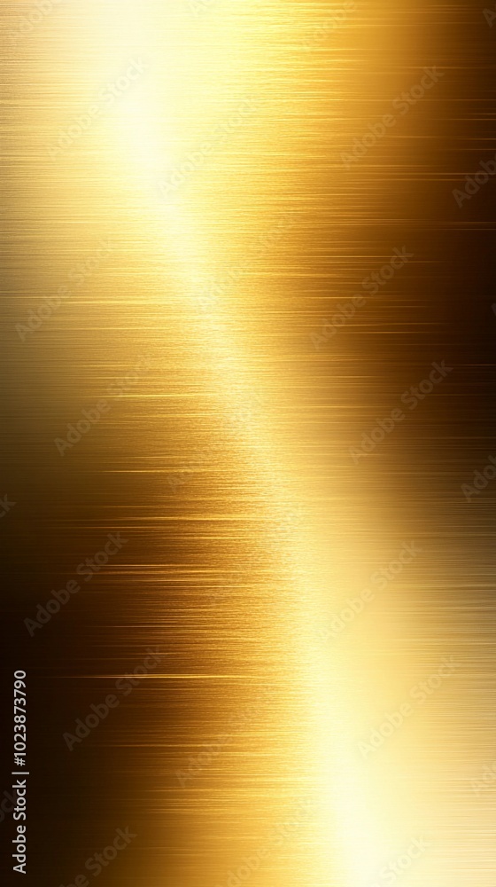 gold background with a brushed metallic texture, elegant and sophisticated, rich golden hues with subtle shine, ideal for graphic design use, smooth and modern