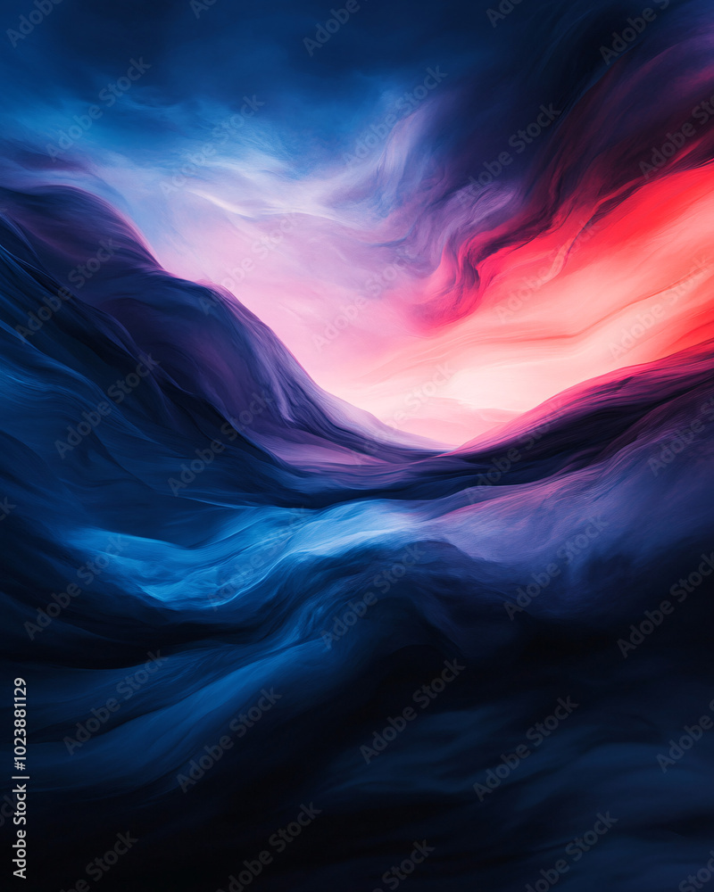 abstract colorful landscape abstract colorful landscape