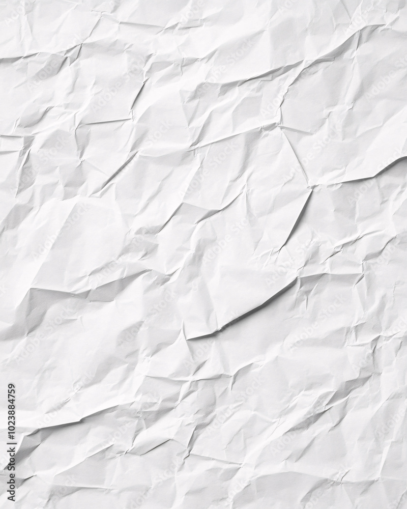 crumpled white paper background crumpled white paper background