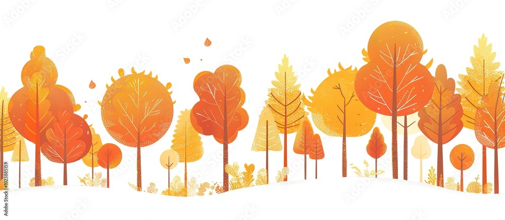 Obraz premium beautiful autumn background