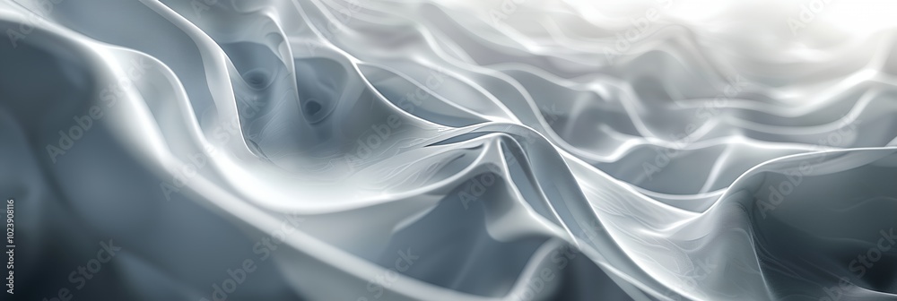 Fototapeta premium a white and gray background with wavy lines