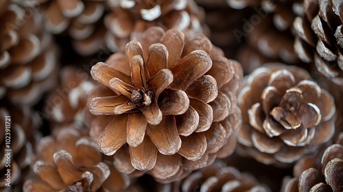 Close-up of pine cones against white background,Turda,Romania