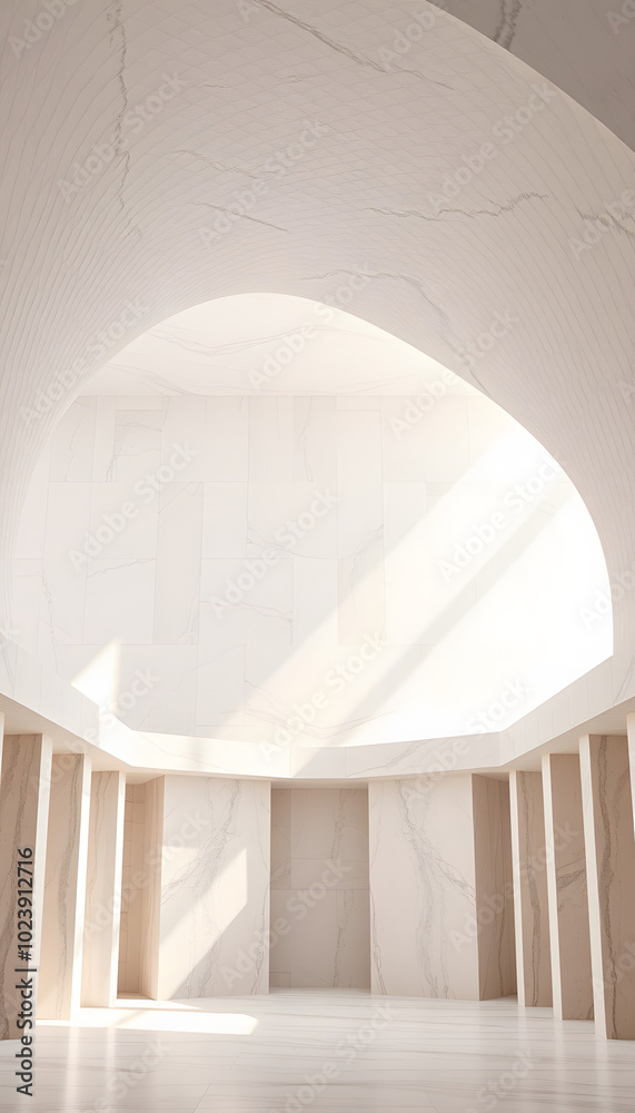 Abstract architecture background geometric pattern walls 3d render isolated with white highlights, png Abstract architecture background geometric pattern walls 3d render isolated with white highlights, png