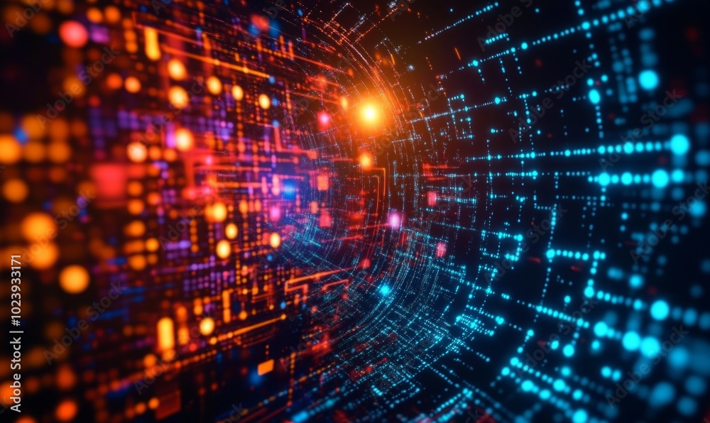 Abstract technology background Abstract technology background