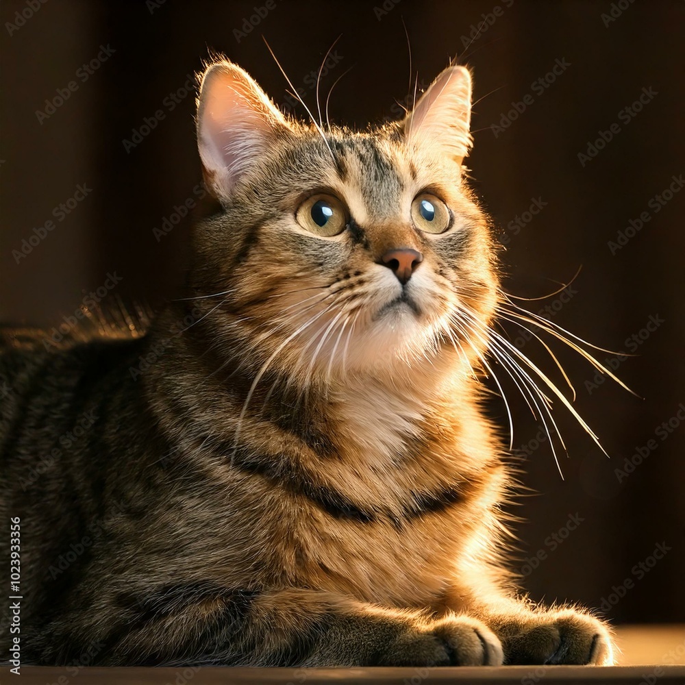 Hermoso Gato felino doméstico Hermoso Gato felino doméstico