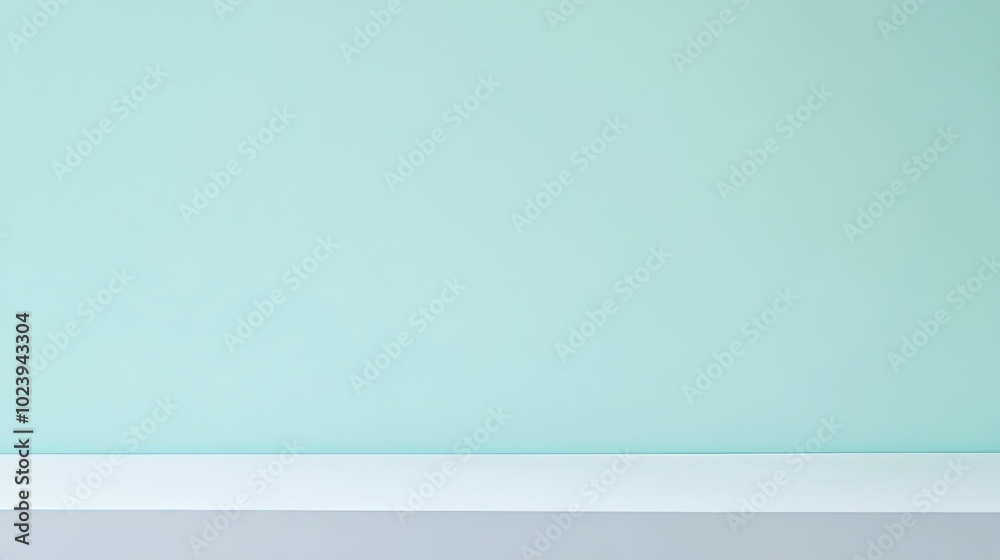 Stylish White and Mint Green Abstract Background for Product Displays, Featuring Minimalist Flat Lay Composition with Geometric Shapes, Ideal for Modern Mockup Designs Stylish White and Mint Green Abstract Background for Product Displays, Featuring Minimalist Flat Lay Composition with Geometric Shapes, Ideal for Modern Mockup Designs