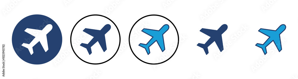 Plane icon vector. Airplane icon vector. Flight transport symbol. Travel illustration. Holiday symbol Plane icon vector. Airplane icon vector. Flight transport symbol. Travel illustration. Holiday symbol