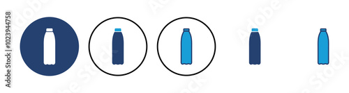 Bottle icon vector. bottle vector icon