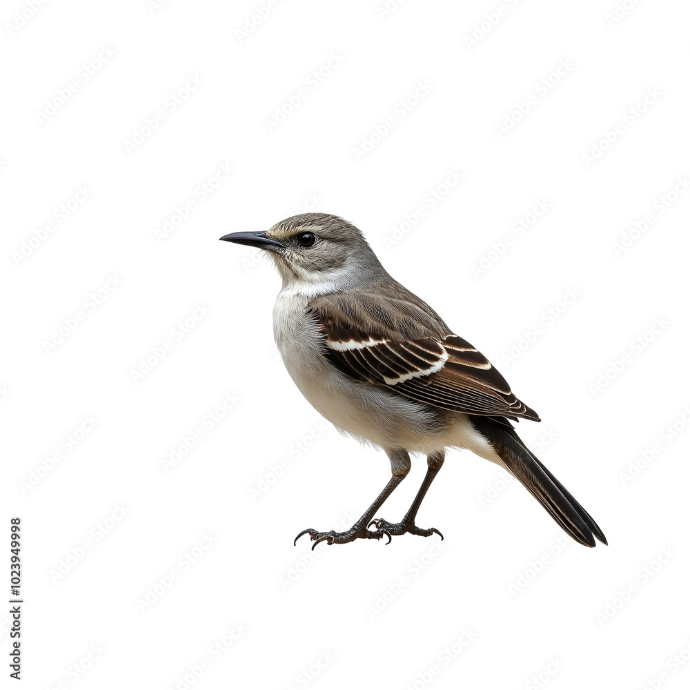 Northern Mockingbird Side View Northern Mockingbird Side View