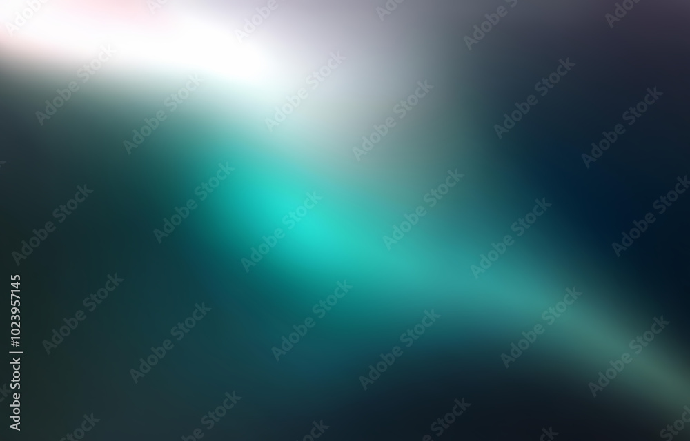 Naklejka premium A blurred gradient background featuring teal, green, and blue hues.