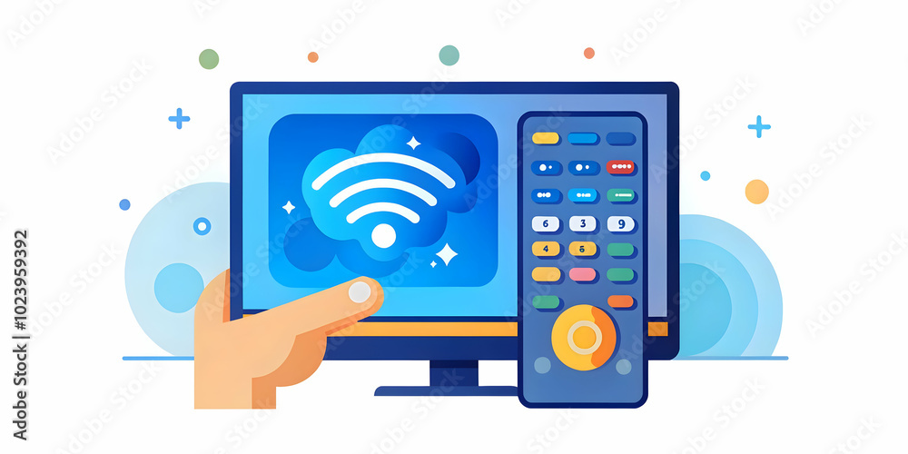 Macro Shot of a Millennial Hand Scrolling on a Futuristic Smart TV Remote - Perfect for Smart Home Entertainment Ads and Lifestyle Brands Macro Shot of a Millennial Hand Scrolling on a Futuristic Smart TV Remote - Perfect for Smart Home Entertainment Ads and Lifestyle Brands