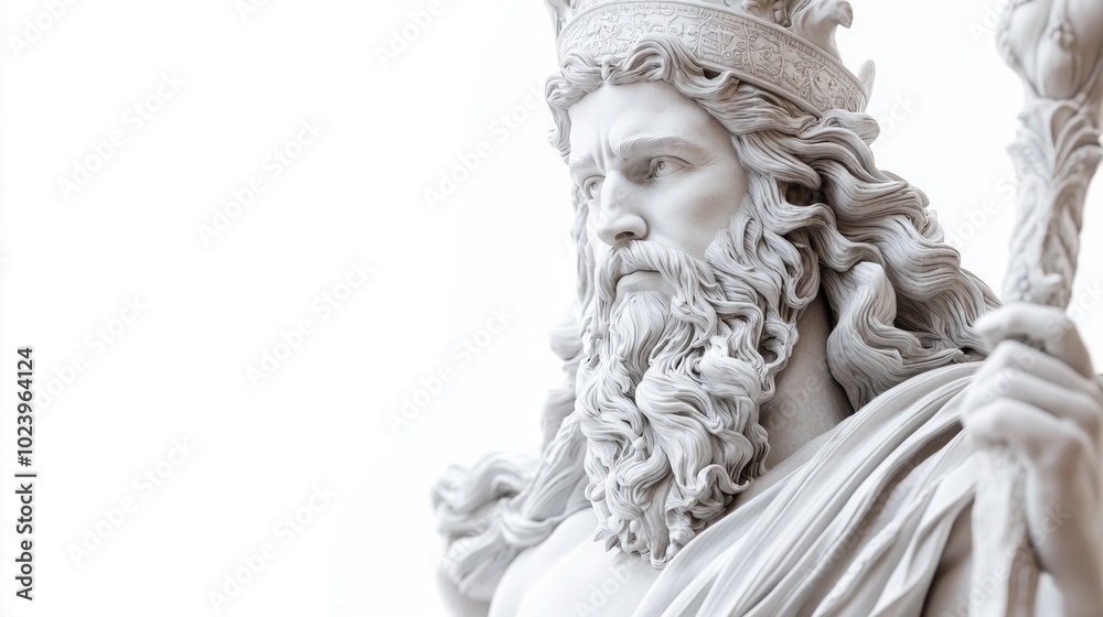 striking depiction showcases the Scandinavian god Ve highlighting his commanding presence and intricate details set against a serene white backdrop. striking depiction showcases the Scandinavian god Ve highlighting his commanding presence and intricate details set against a serene white backdrop.