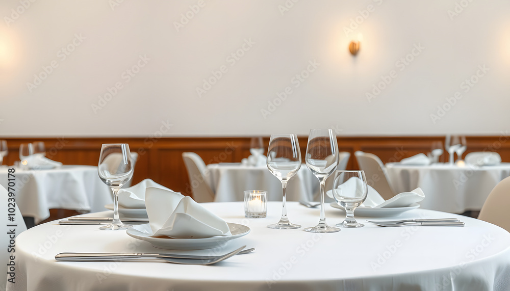 table setting at the restaurant isolated with white highlights, png table setting at the restaurant isolated with white highlights, png