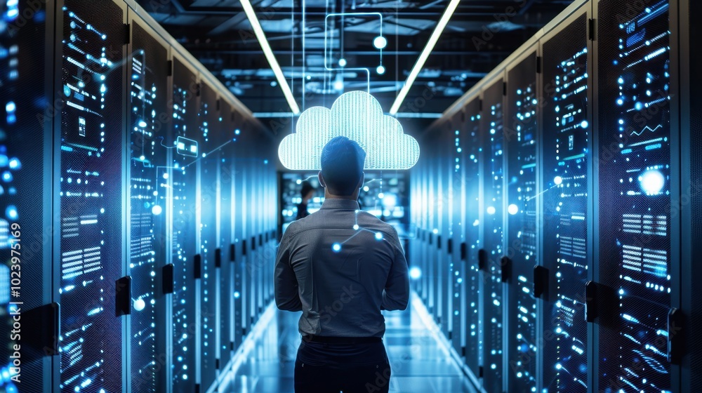 Hybrid Cloud: A hybrid cloud environment merges private and public cloud resources, allowing businesses to maintain flexibility and control over data.
Hybrid Cloud: A hybrid cloud environment merges private and public cloud resources, allowing businesses to maintain flexibility and control over data.