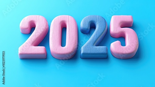 Celebrating 2025: A Modern New Year Design