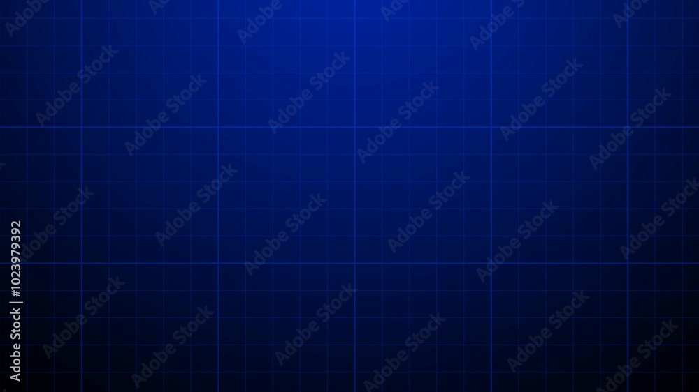blue background with animated grid line