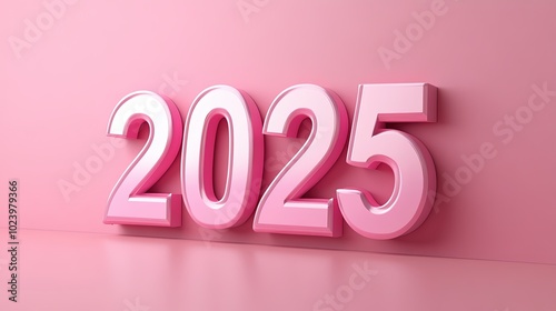 Modern 3D 2025 for a Fresh New Year Look