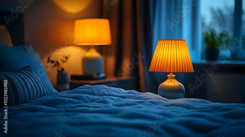 Nighttime Bedside Lamp with...
