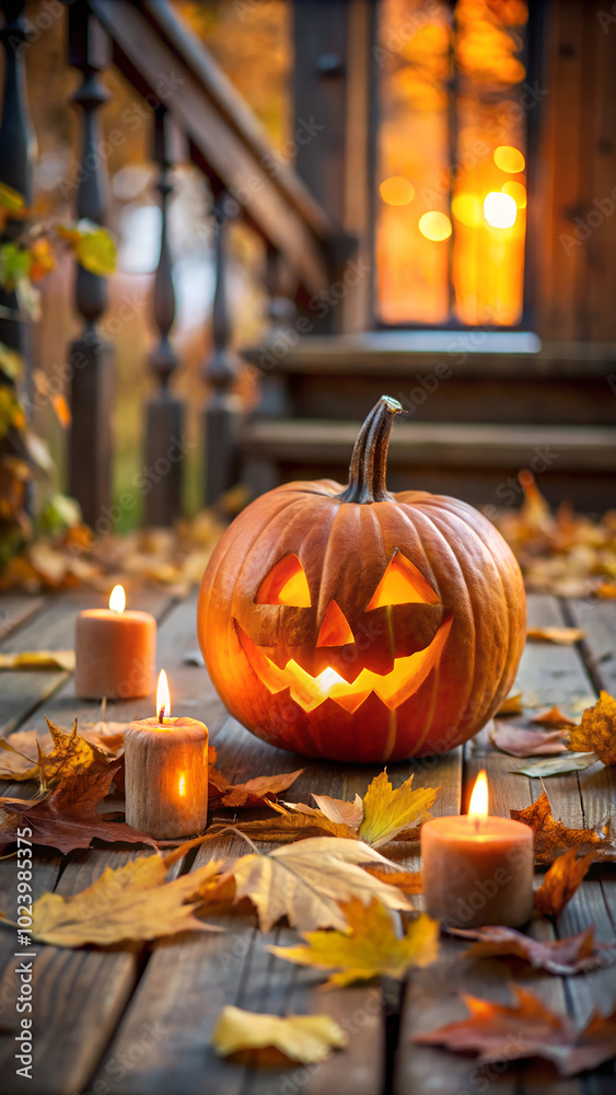 Obraz premium halloween pumpkin