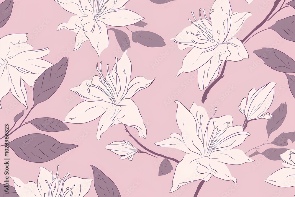 seamless floral pattern seamless floral pattern