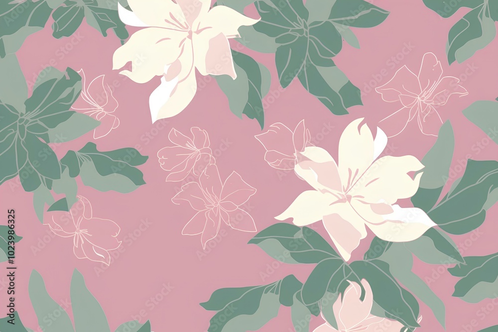 seamless floral pattern seamless floral pattern
