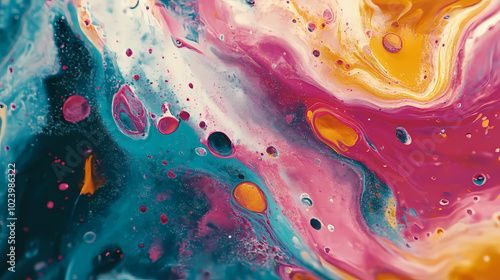 Wallpaper Mural Abstract liquid motion for graphic design. Psychedelic Art. Illustration Torontodigital.ca