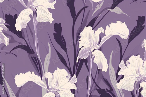seamless floral pattern