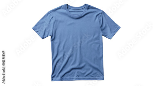 T-shirt Mock up. isolated PNG, blank for design. Clothing advertisement or project object.