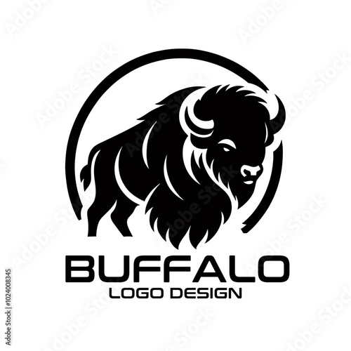 Buffalo Vector Logo Design