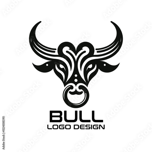 Bull Vector Logo Design