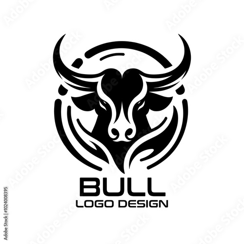 Bull Vector Logo Design