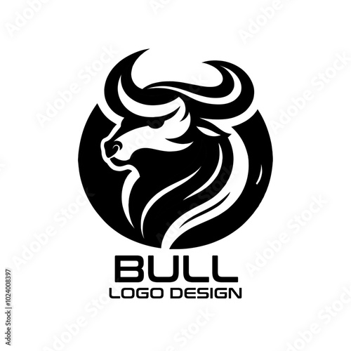 Bull Vector Logo Design