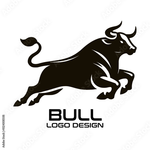 Bull Vector Logo Design