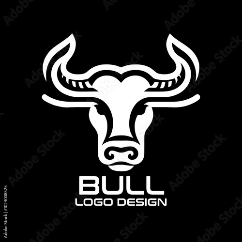 Bull Vector Logo Design