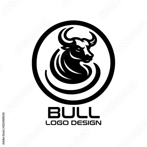 Bull Vector Logo Design