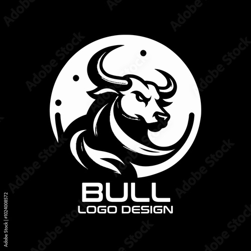 Bull Vector Logo Design