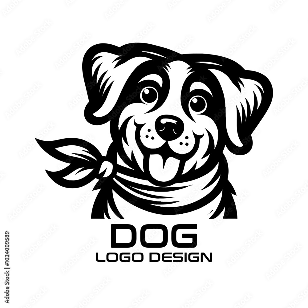 Dog Vector Logo Design Dog Vector Logo Design