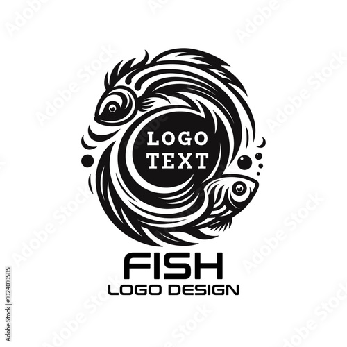 Fish Vector Logo Design