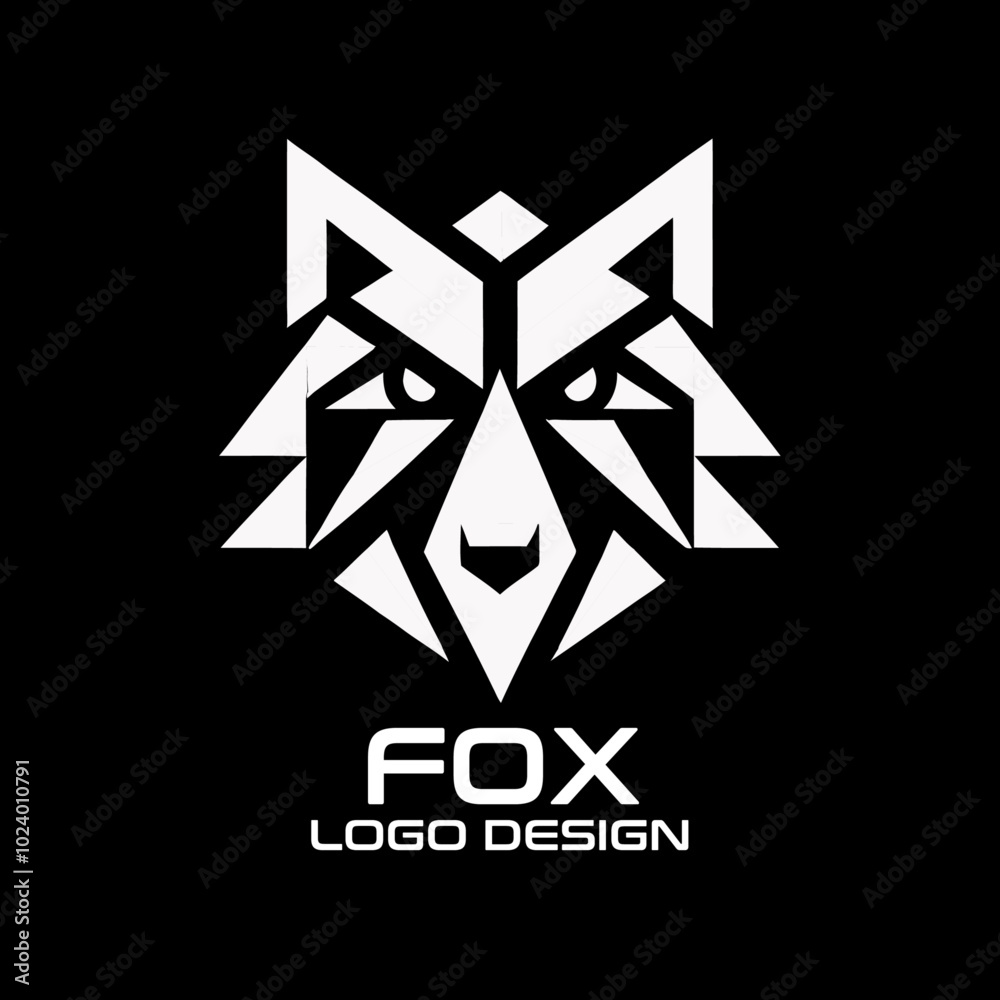 Fox Vector Logo Design Fox Vector Logo Design