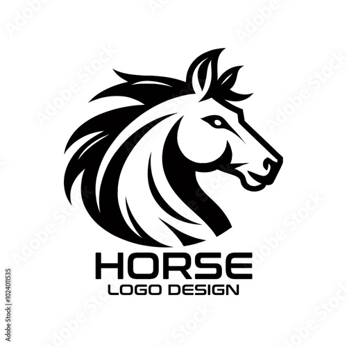 Horse Vector Logo Design