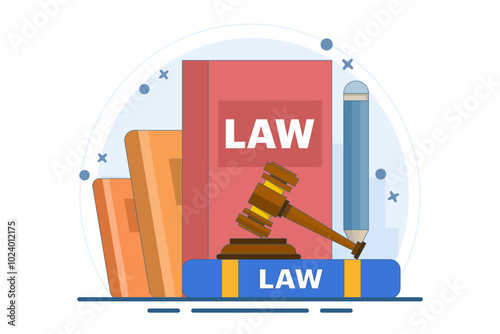 concept of law firm and legal services, lawyer consultant, law and justice, Lawyer, Legal aid, legal consultation in business and finance, Public legal consultation. flat vector illustration.