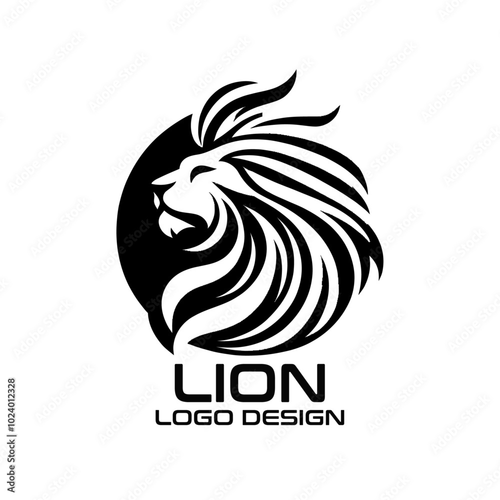 Lion Vector Logo Design