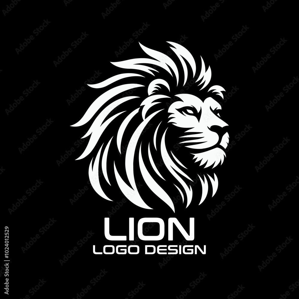 Lion Vector Logo Design Lion Vector Logo Design
