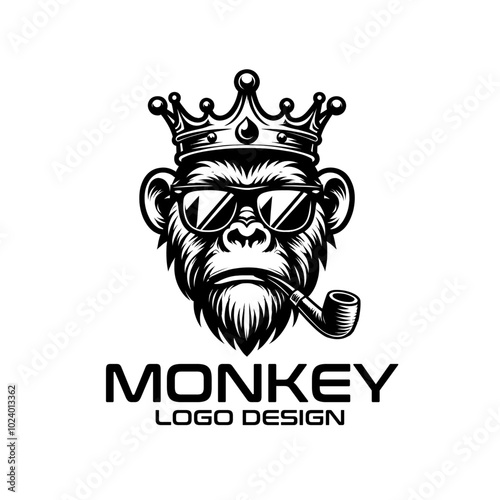 Monkey Vector Logo Design
