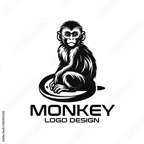 Monkey Vector Logo Design