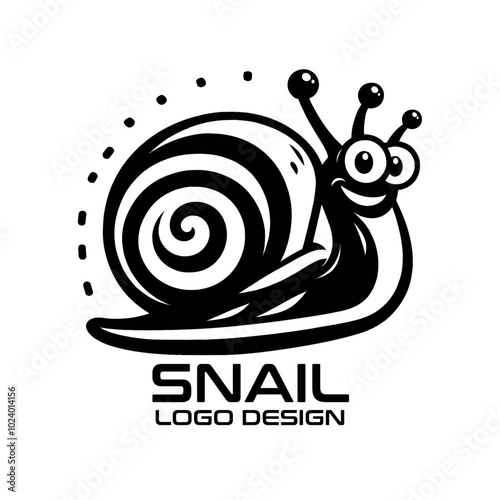 Snail Vector Logo Design