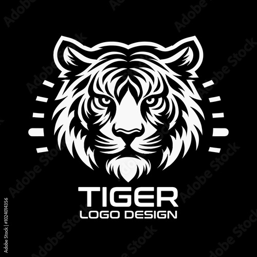 Tiger Vector Logo Design photo