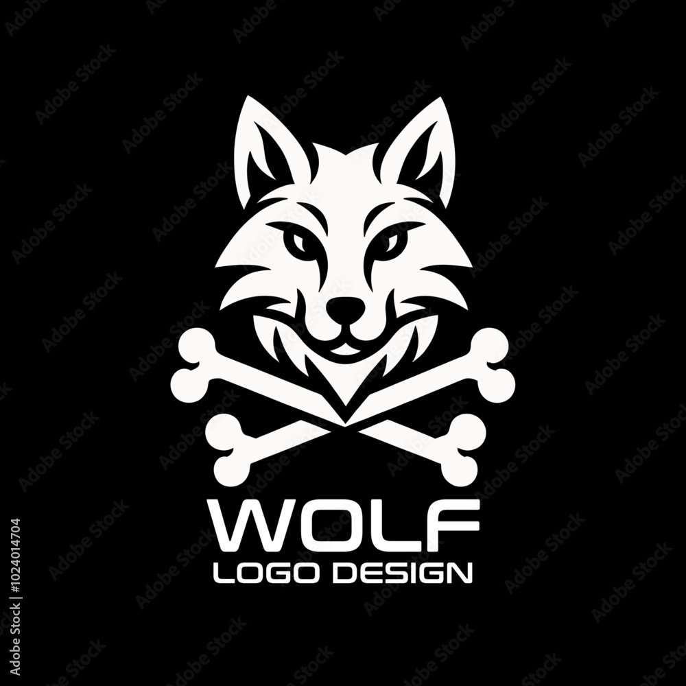 Wolf Vector Logo Design Wolf Vector Logo Design